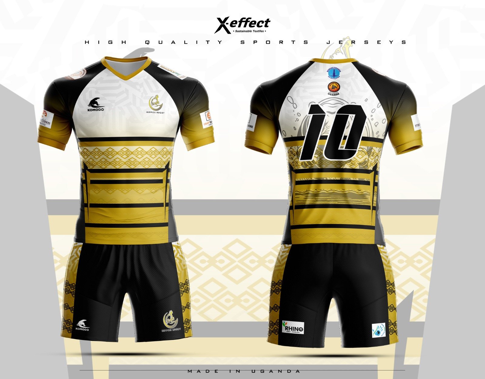Hippos rugby kit